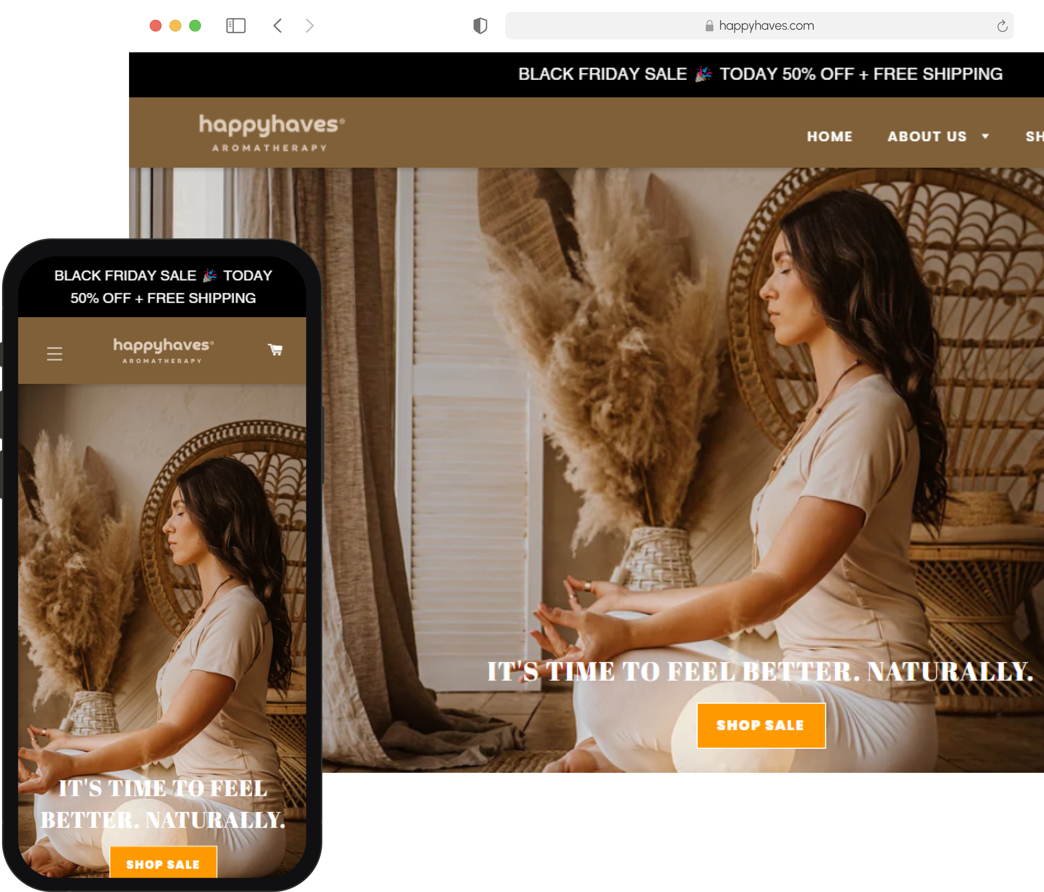 Browser mockup 1