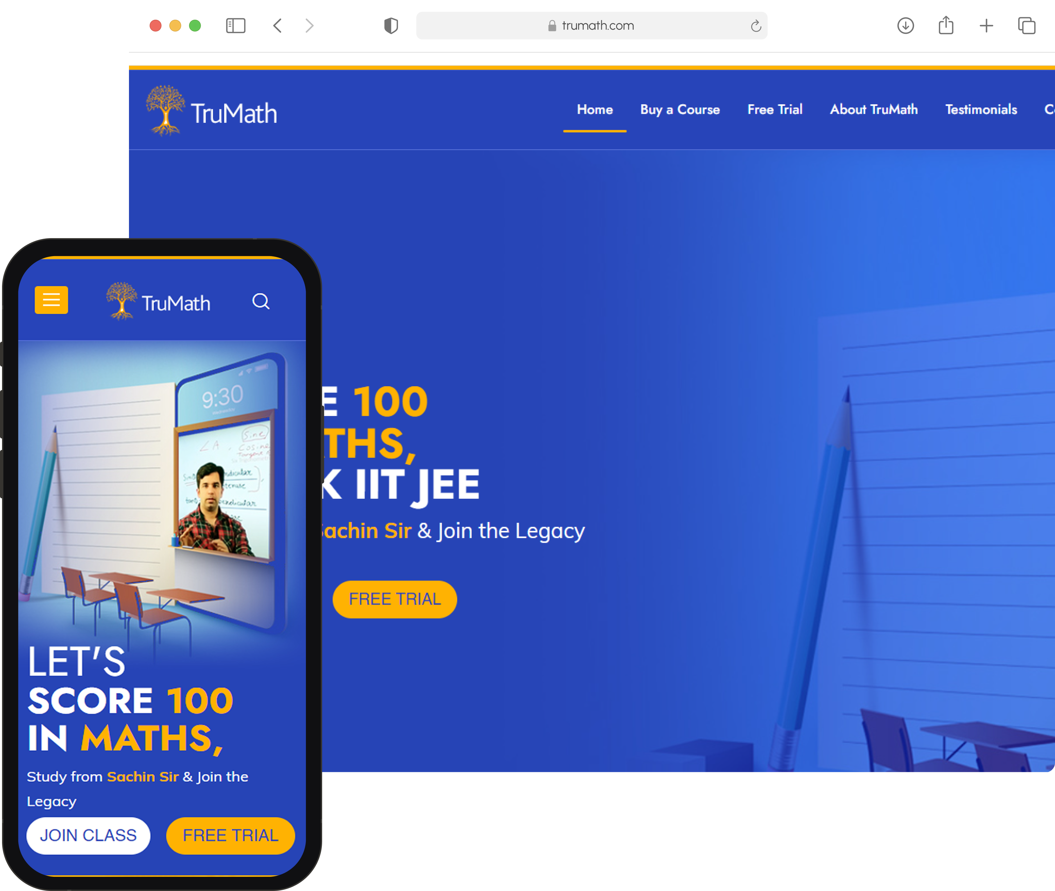 Browser mockup 4